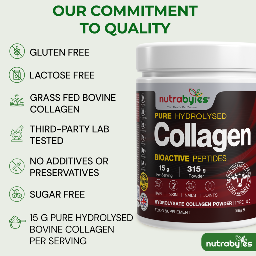 Bovine Collagen Powder, 15,000mg Per Serving, Unflavoured (21 Days)