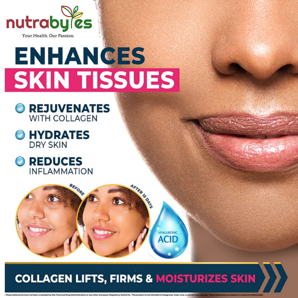 Marine Collagen Capsules with Vitamin C and Hyaluronic Acid (90 Days)