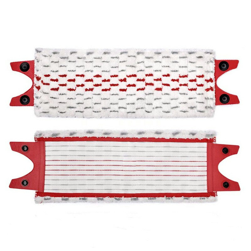 Replacement Microfibre Mop Pads compatible with Vileda Spray Mop, Double Buckle Household Mop Head