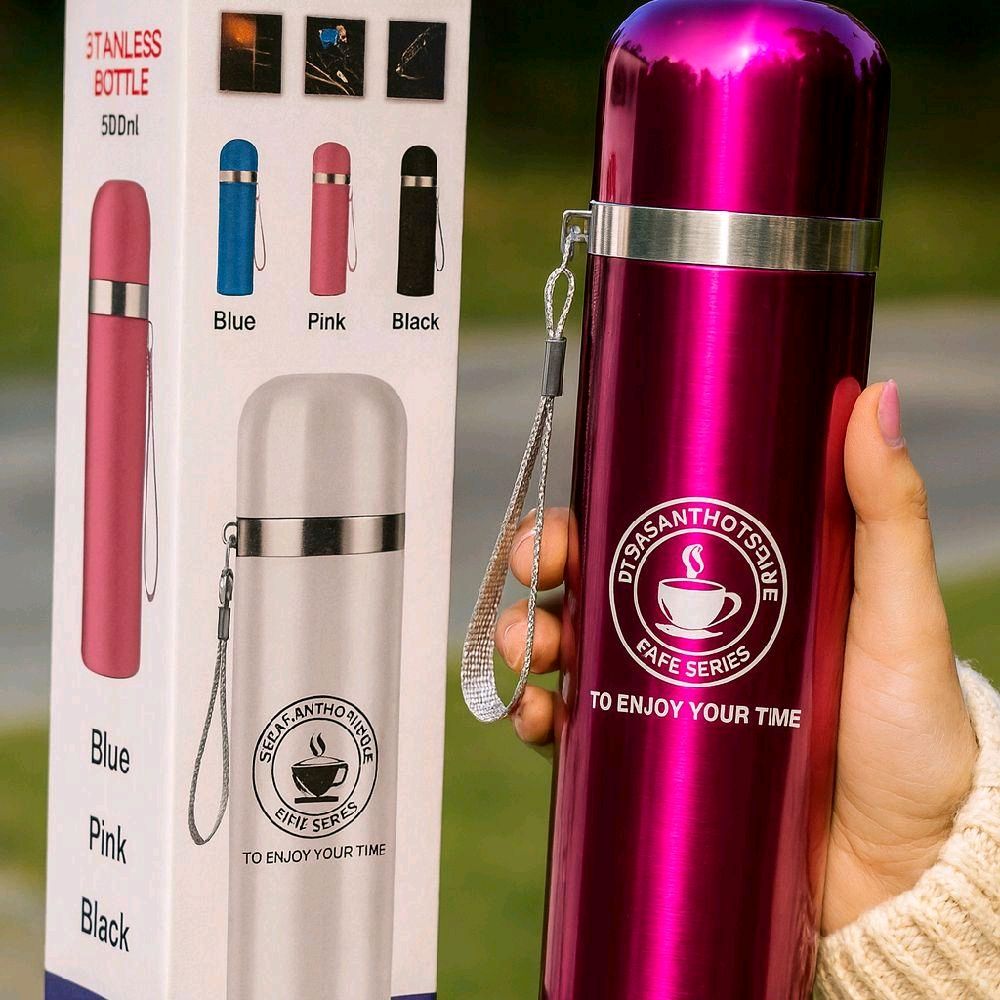 Adorn Vacum Flask 500ml 12 hrs hot or cold