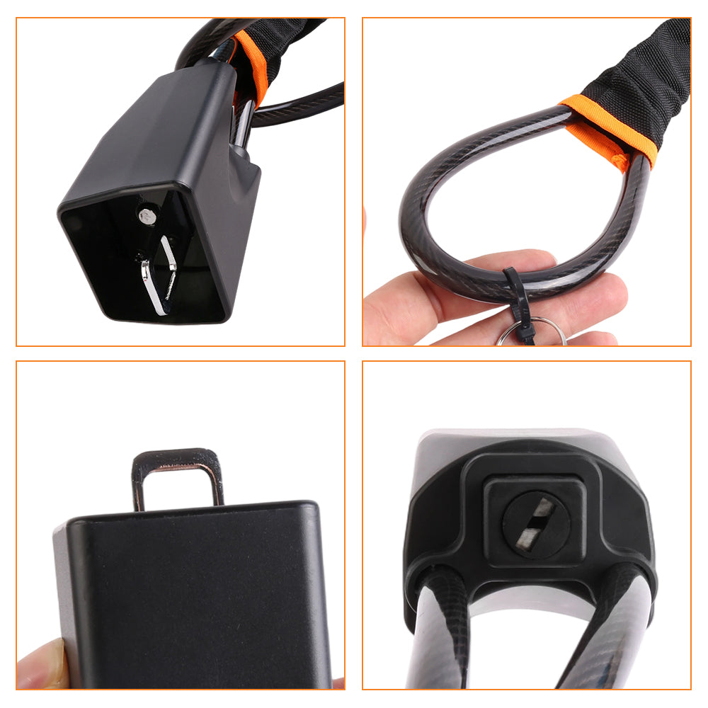 Car Steering Wheel Lock With 3 Keys Anti Theft Device Seat Belt Lock Steering UK