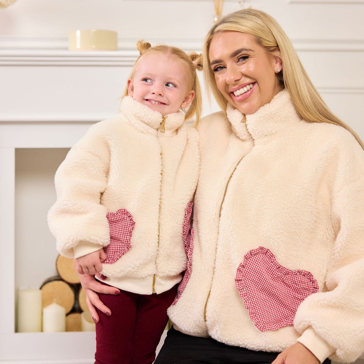 The Vintage Gingham Mummy Fleece